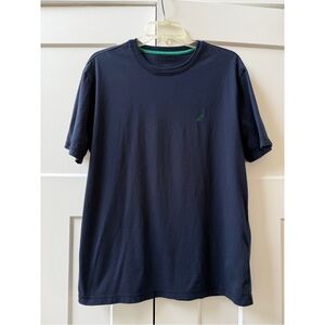 Nautica Sleepwear Navy Blue Crew Neck T-Shirt